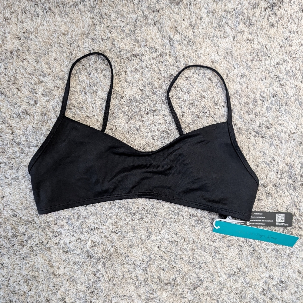 Jolyn Eryn Bikini Top Black Large